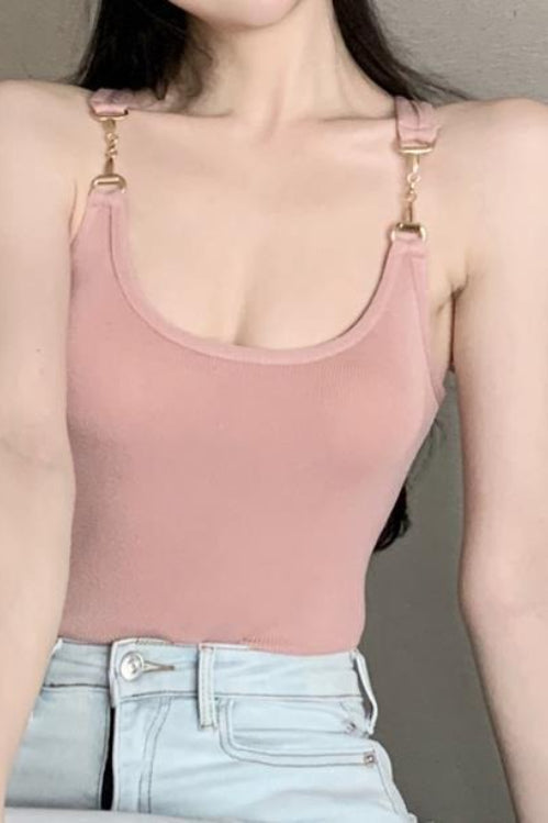 Crop Sleeveless Tank Top