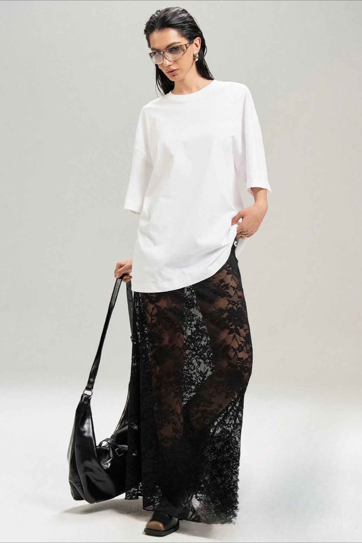 Lace Bodycon High Waist Skirt