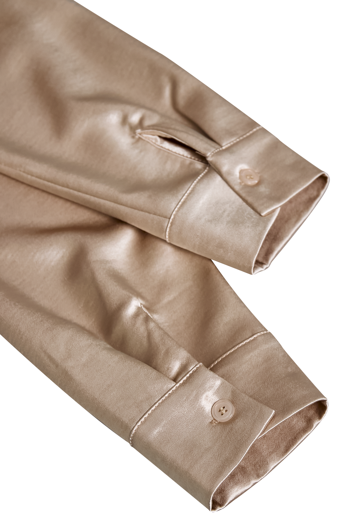 Satin Cowl Neck Collared Long Sleeve Blouse 12