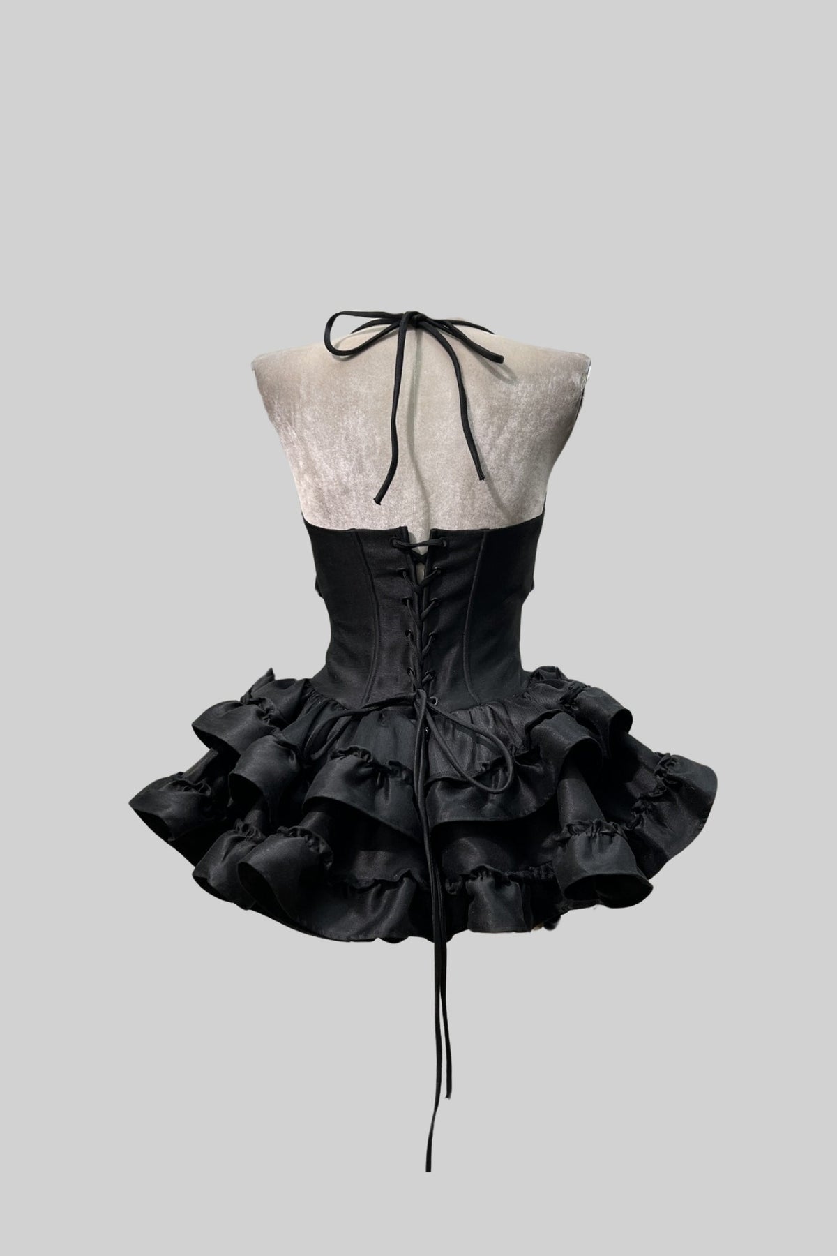 Sleeveless Dress - Black - View 2