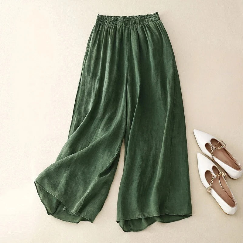 High Waist Wide Leg Pants 3
