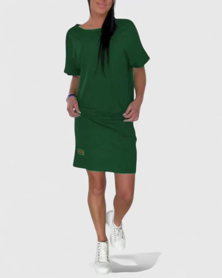 Boxy Short Sleeve Top and Bodycon Mini Skirt Two Piece Set 4