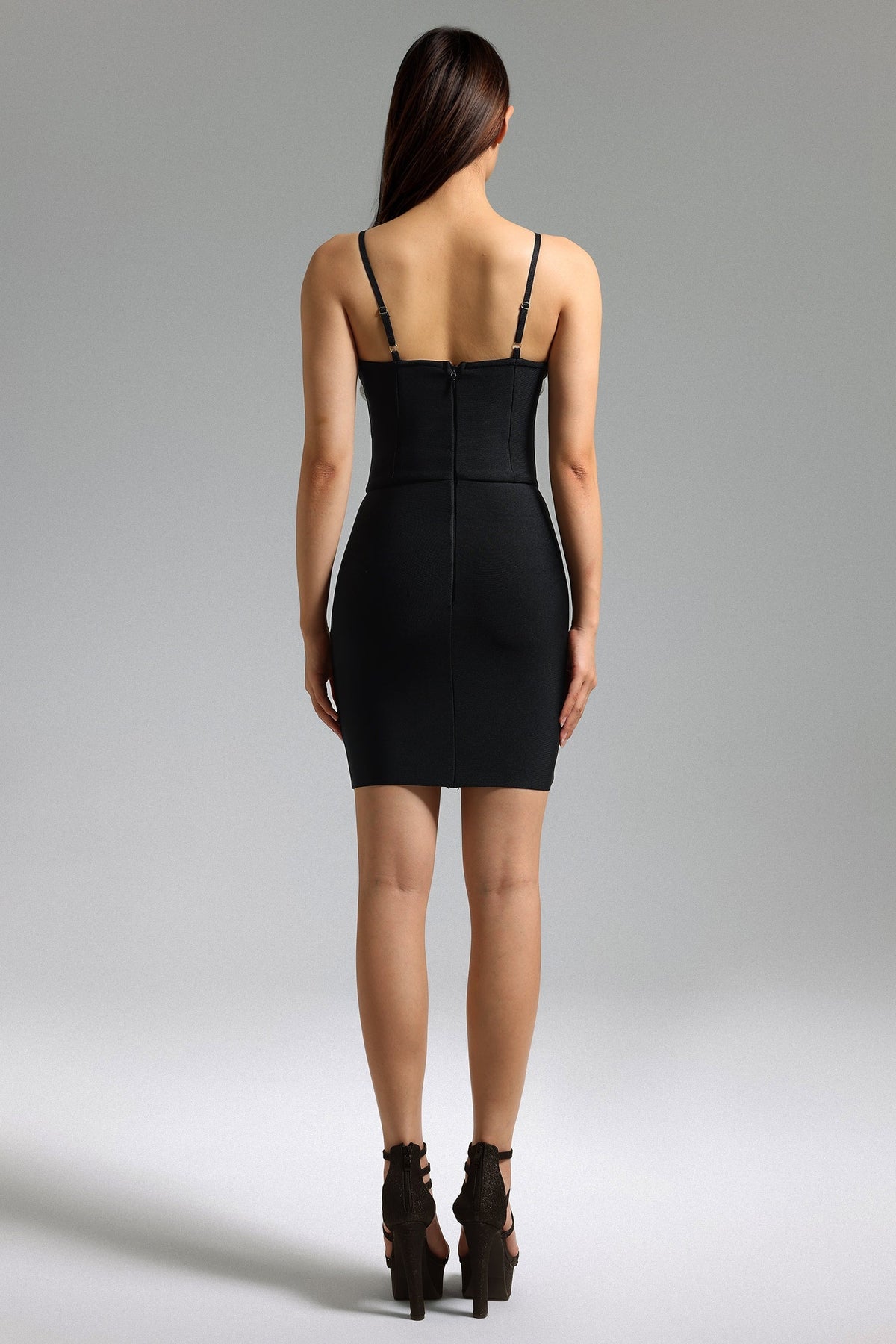 Bandage Bodycon Maxi Dress - View 3