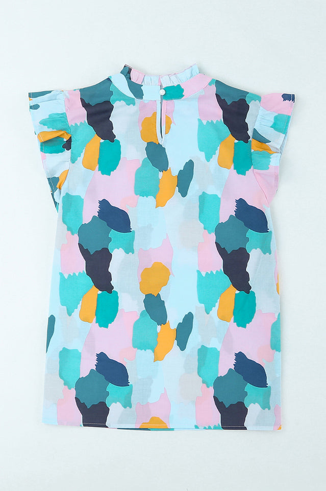 Abstract Print Top