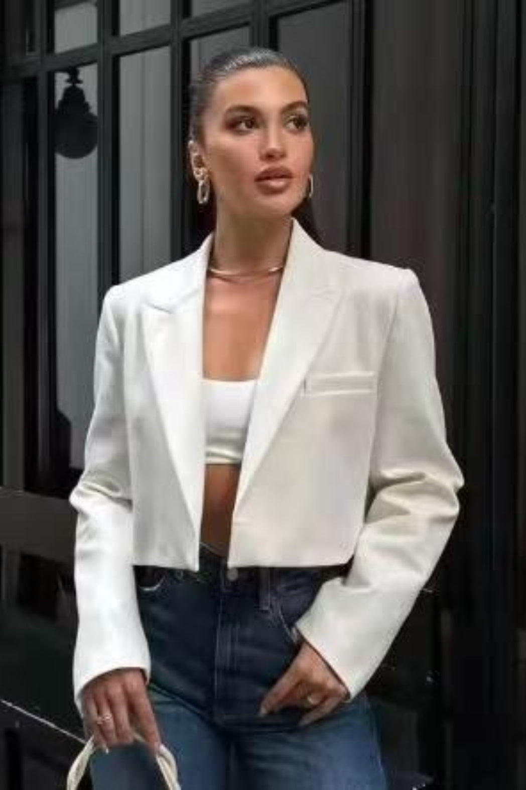 Urban Chic Short Waist Length Blazer