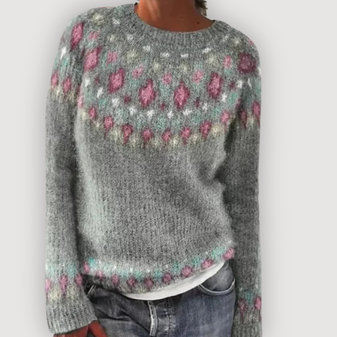 Striped Boat Neck Long Sleeve Knit Jumper 3