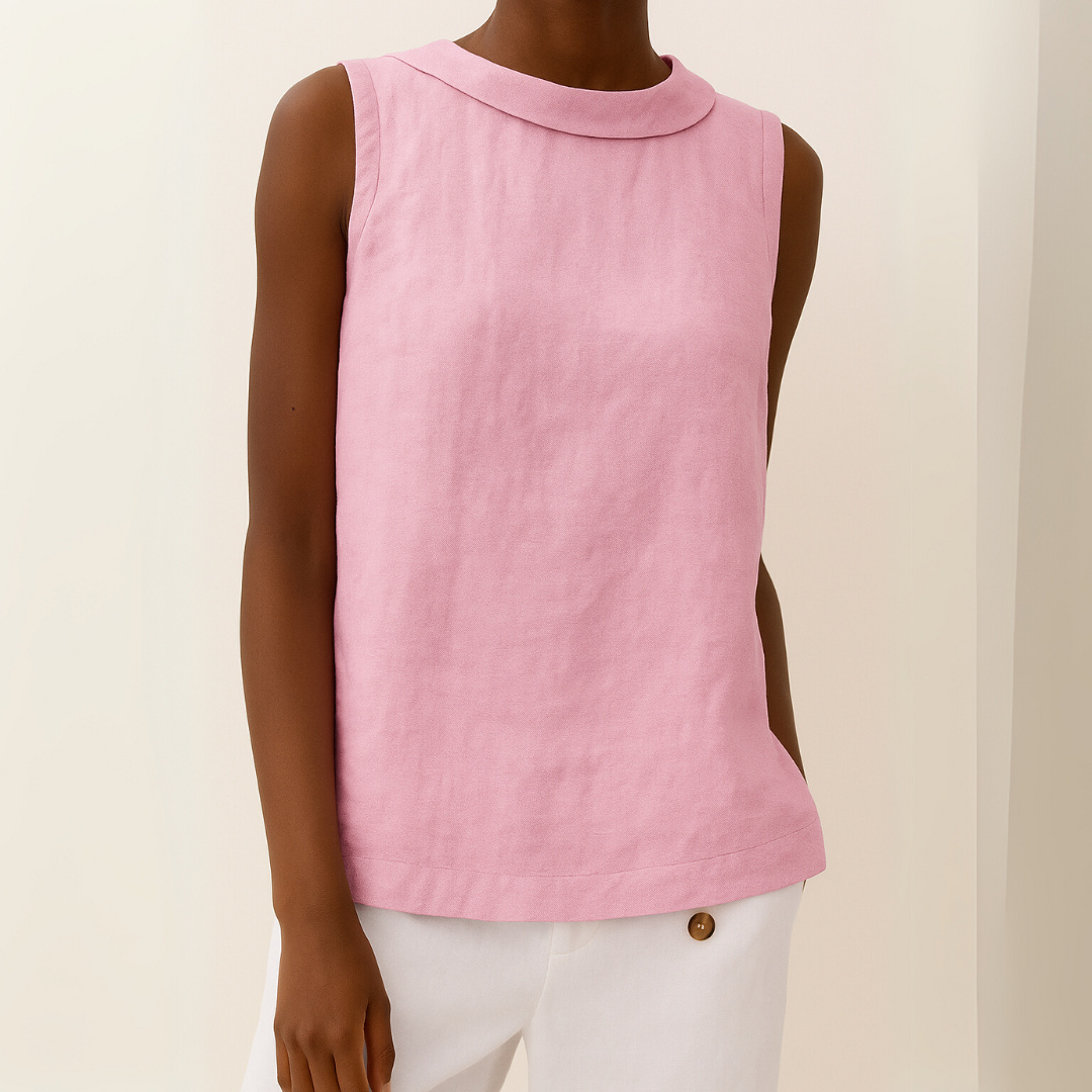 Roll Neck Sleeveless Shell Top 7