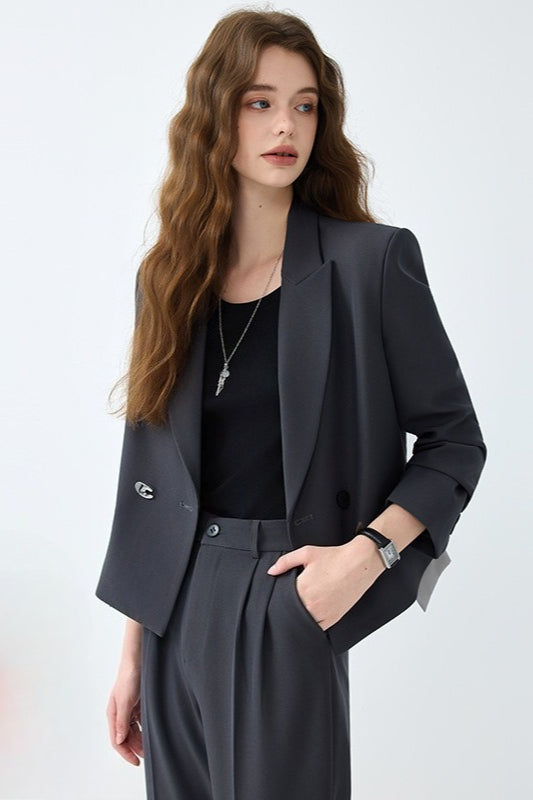 Chic French Inspired Relaxed Blazer