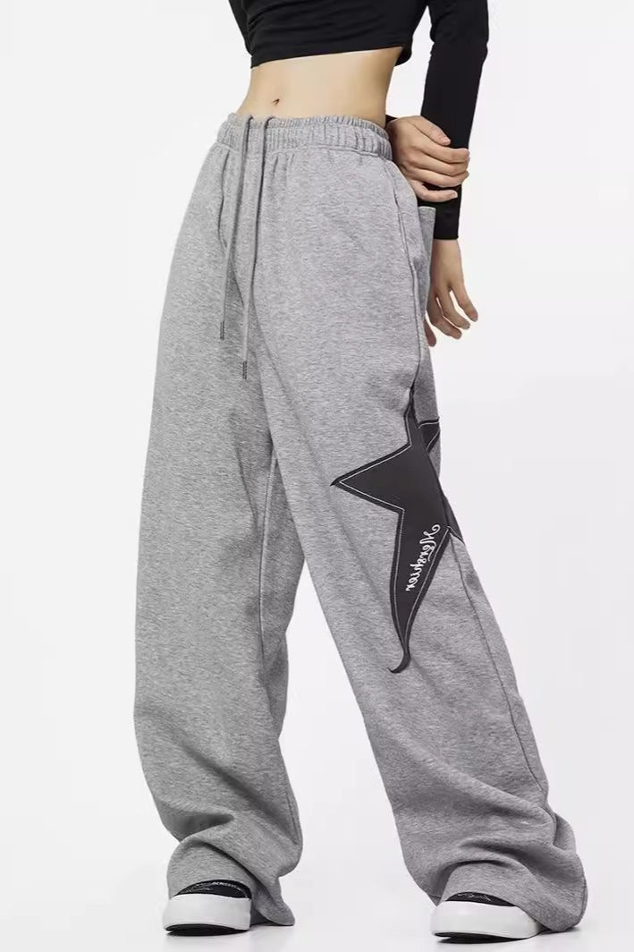 Loose Straight Wide Leg Pants