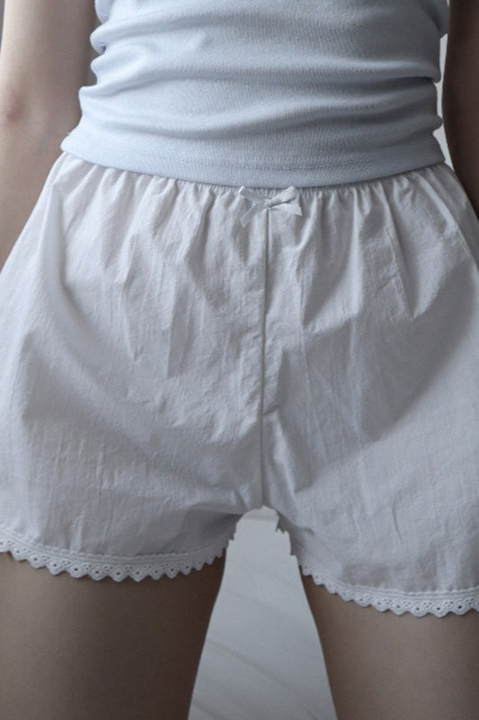 Lounge Drawstring Sleep Shorts