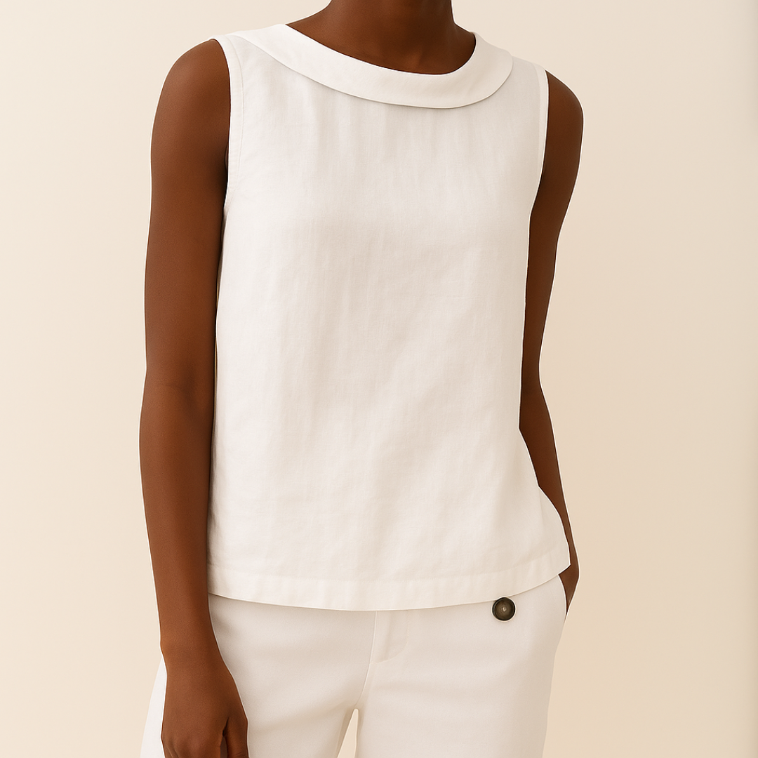 Roll Neck Sleeveless Shell Top 6