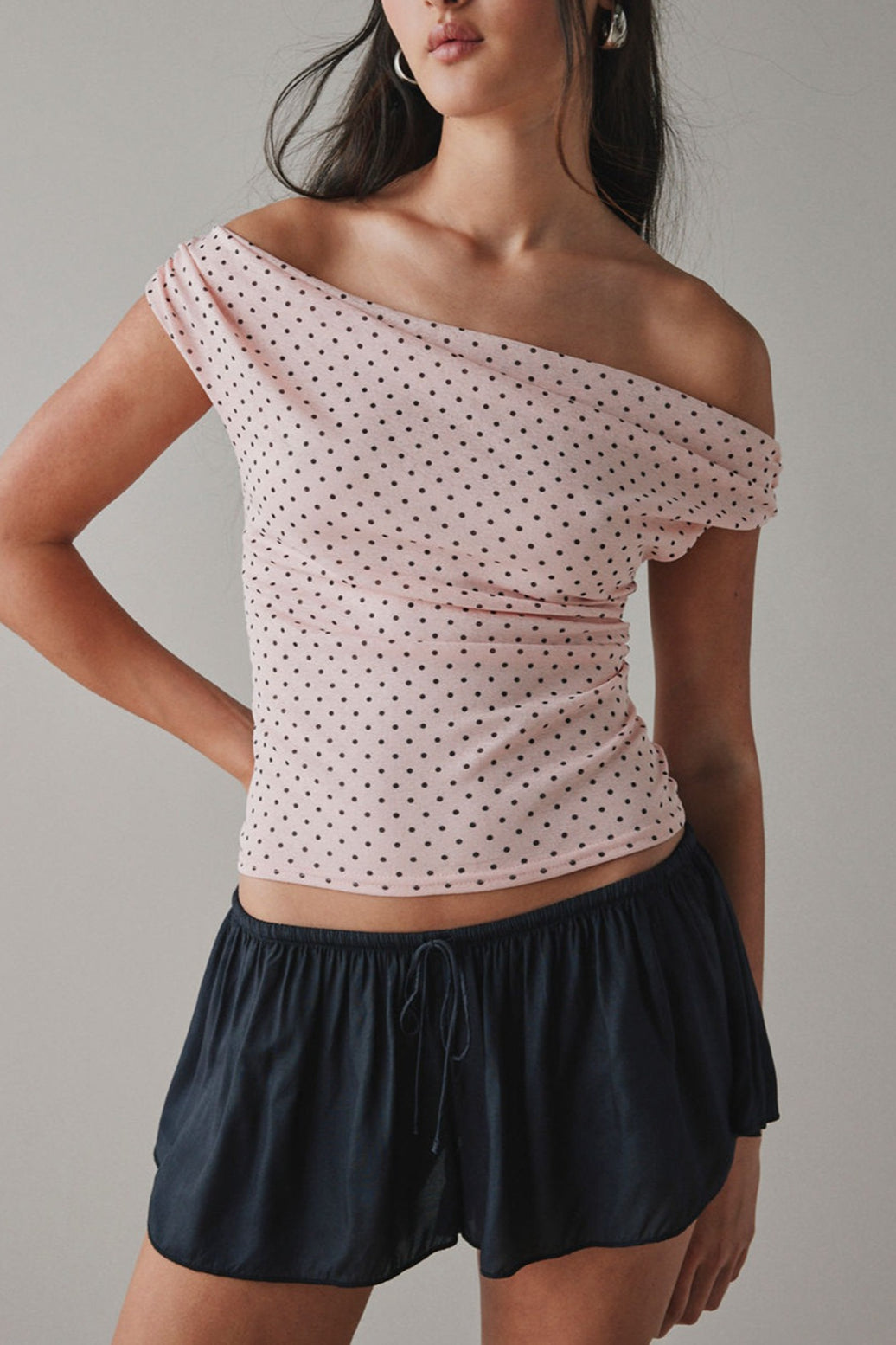 Ruched Crop Top