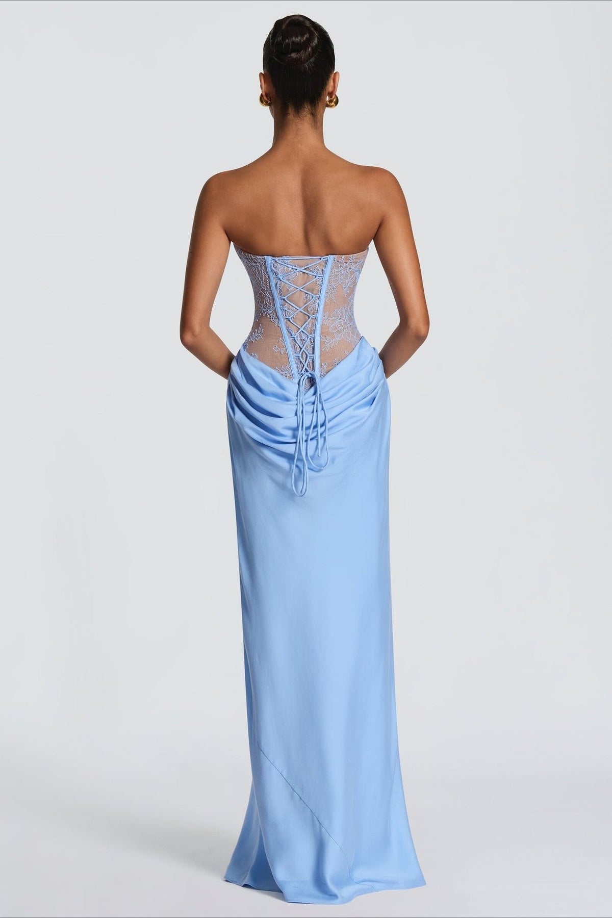 Lace Bodycon Maxi Dress