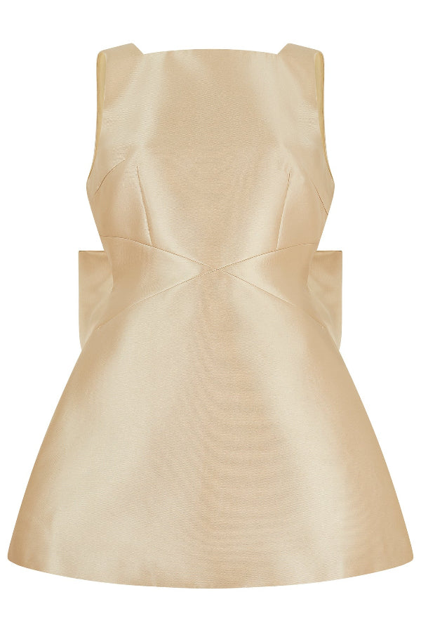 Daisy Satin Mini Dress - View 8