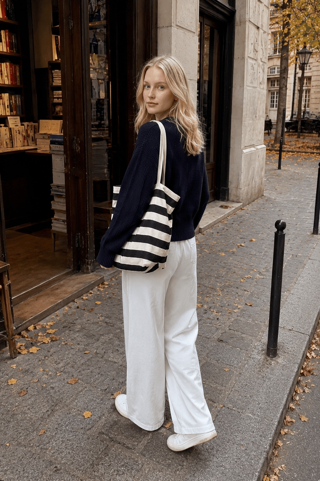 Zip-Up Loose Fit Knit Sweater