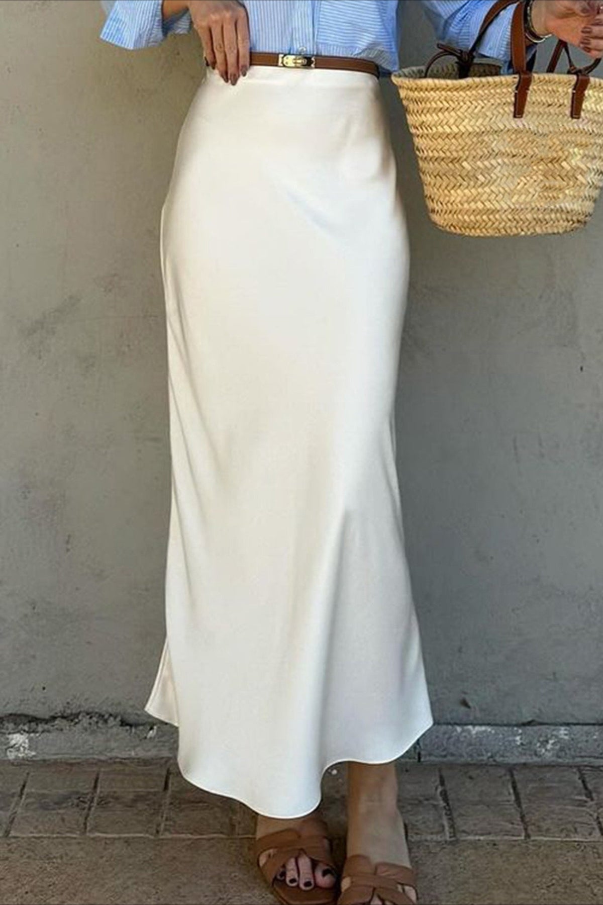 Bodycon Midi Skirt