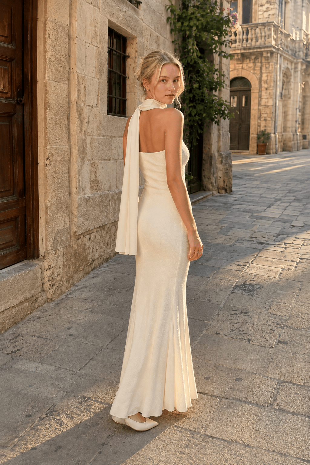 Strapless Mermaid Maxi Dress