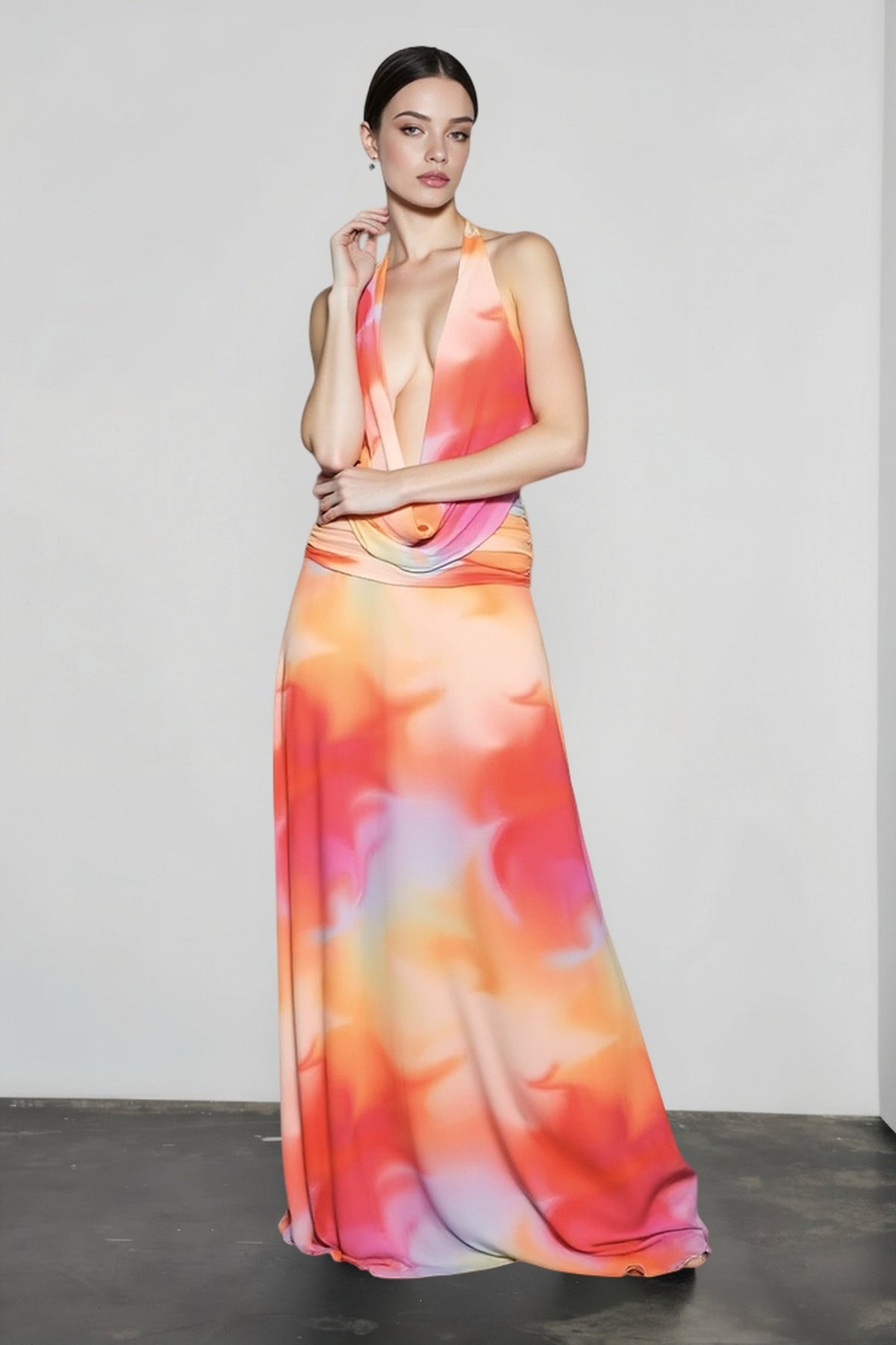 Halter-Neck Bodycon Dress