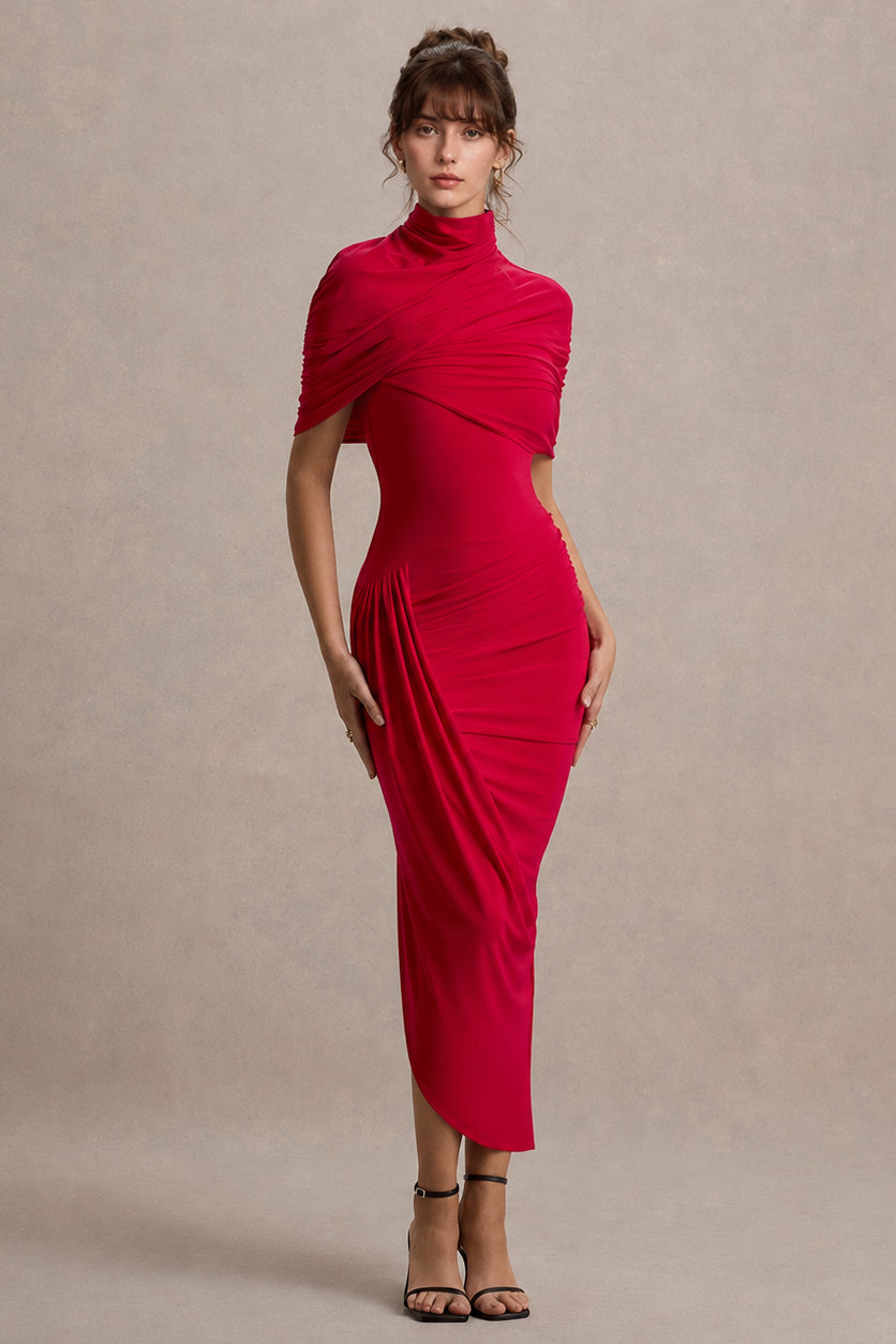 Ruched Bodycon Dress
