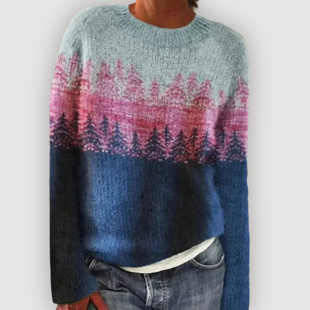 Striped Boat Neck Long Sleeve Knit Jumper 8