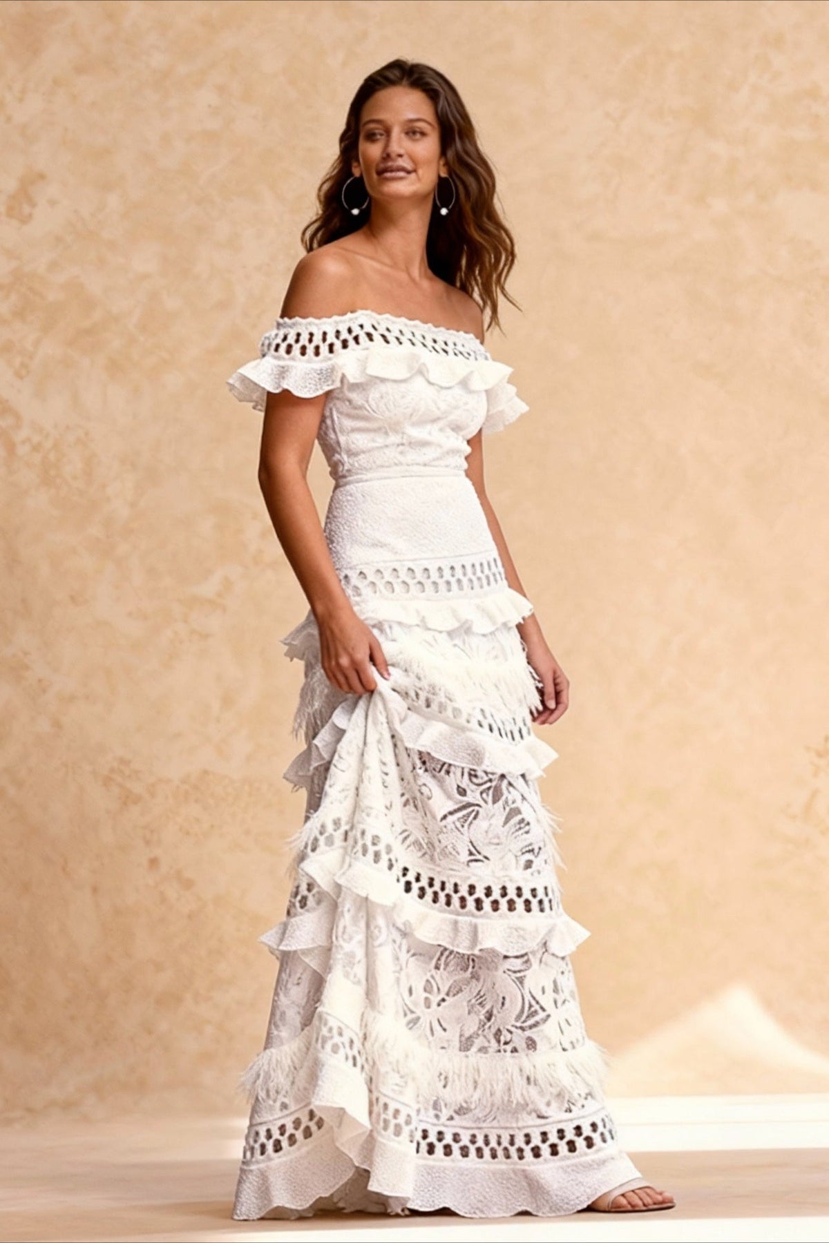 Patchwork Lace Dress