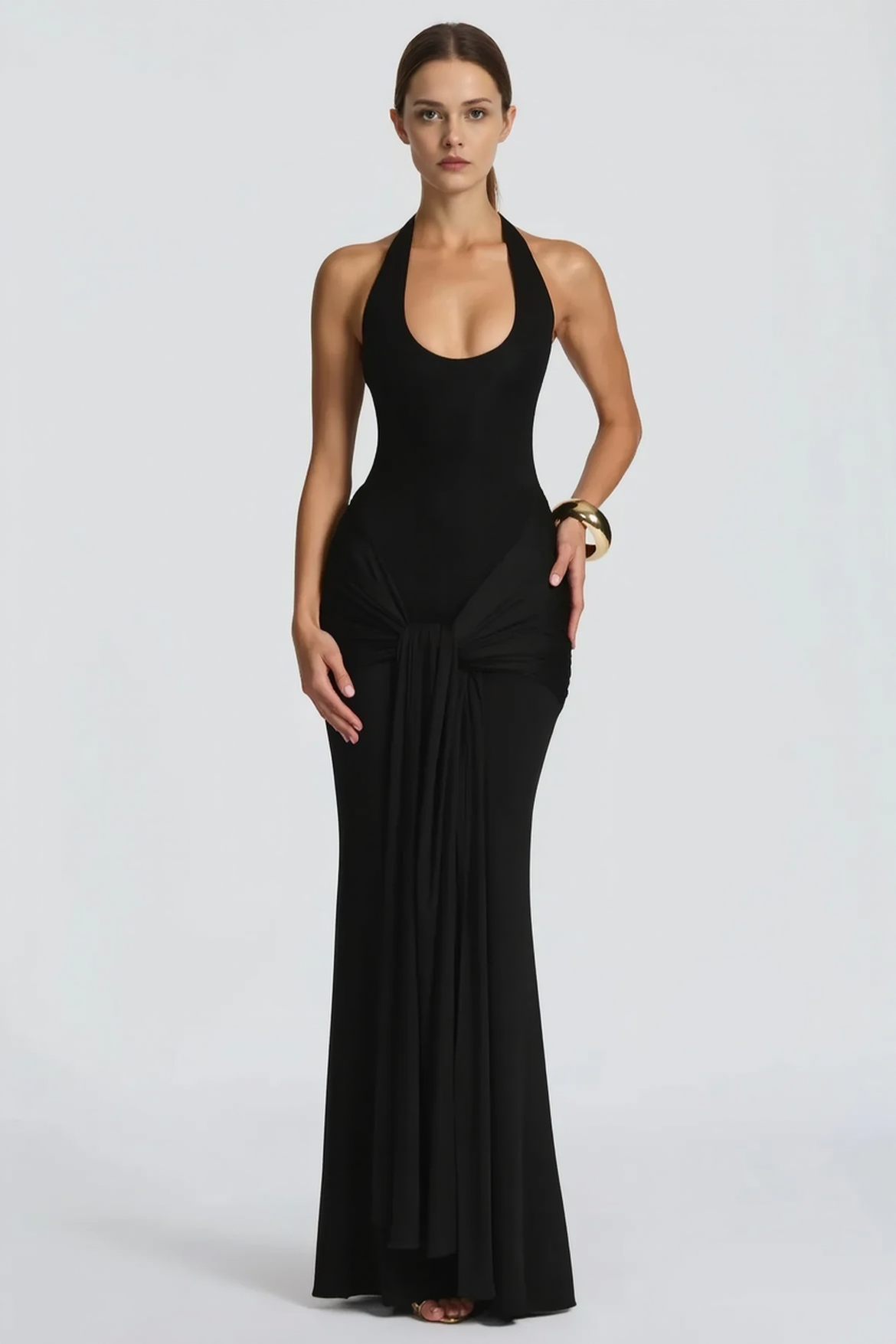 Halter-Neck Bodycon Dress