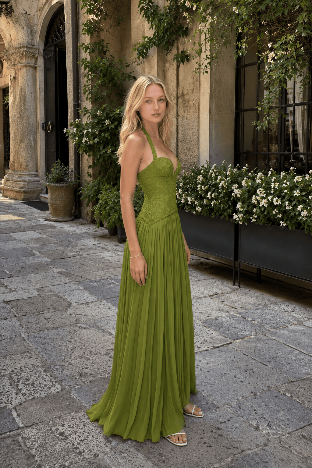 Halter-Neck Bodycon Dress
