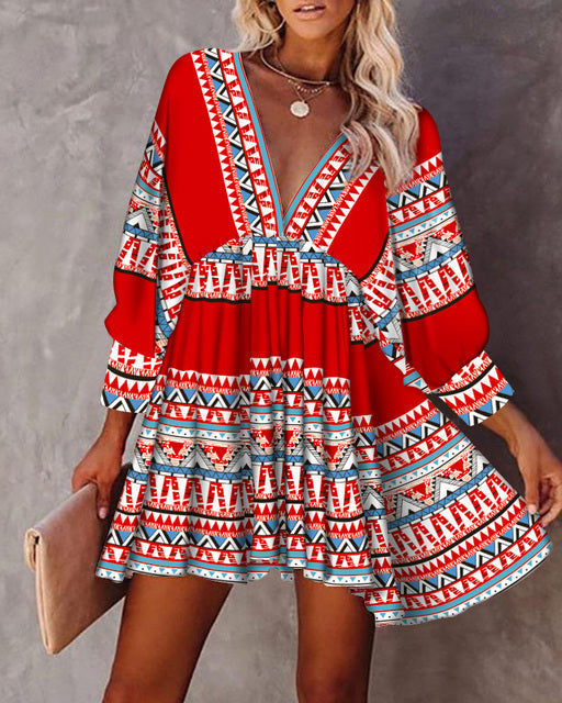 Collared Long Sleeve Button Front High Split Shirt Maxi Dress - View 2