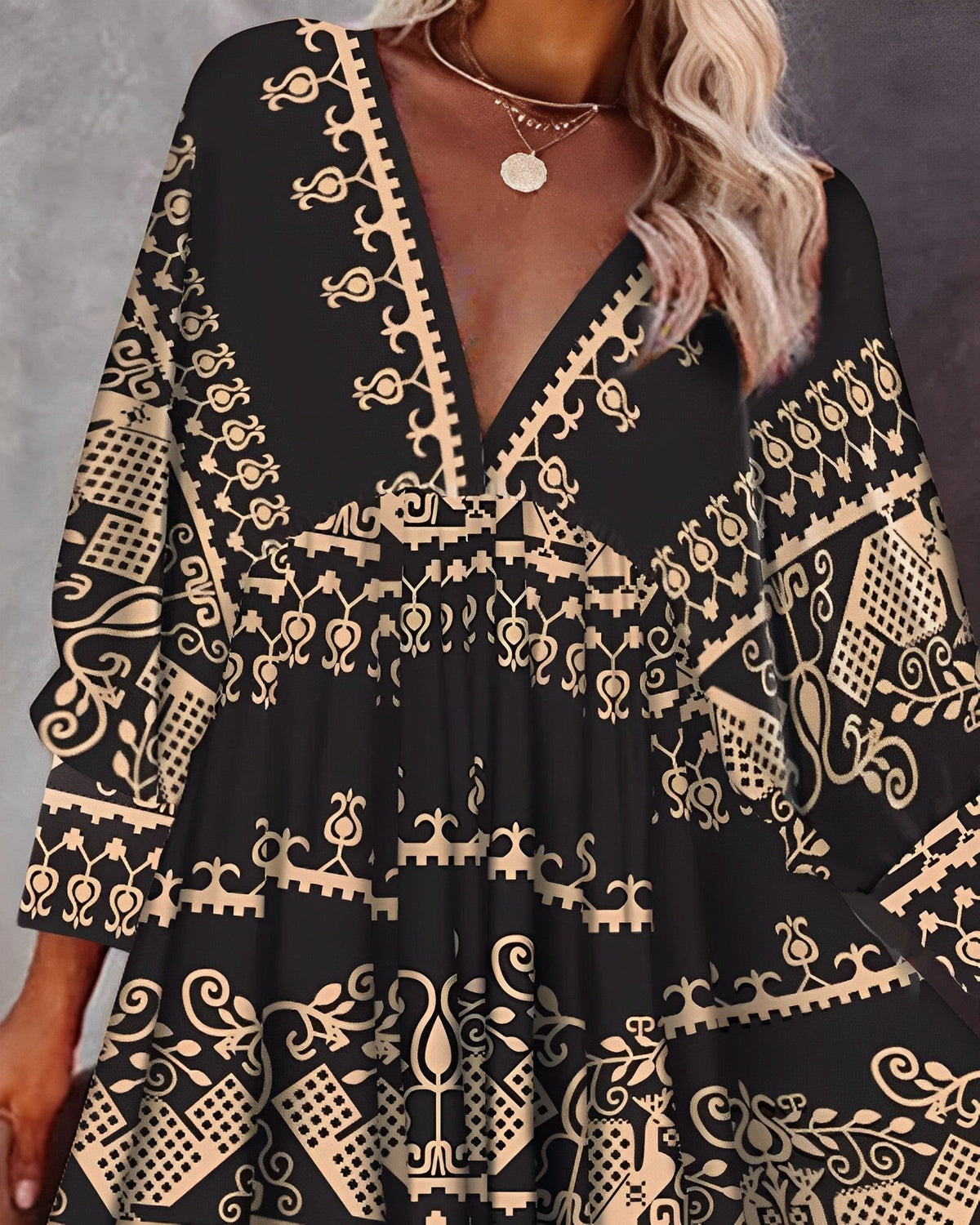 Collared Long Sleeve Button Front High Split Shirt Maxi Dress