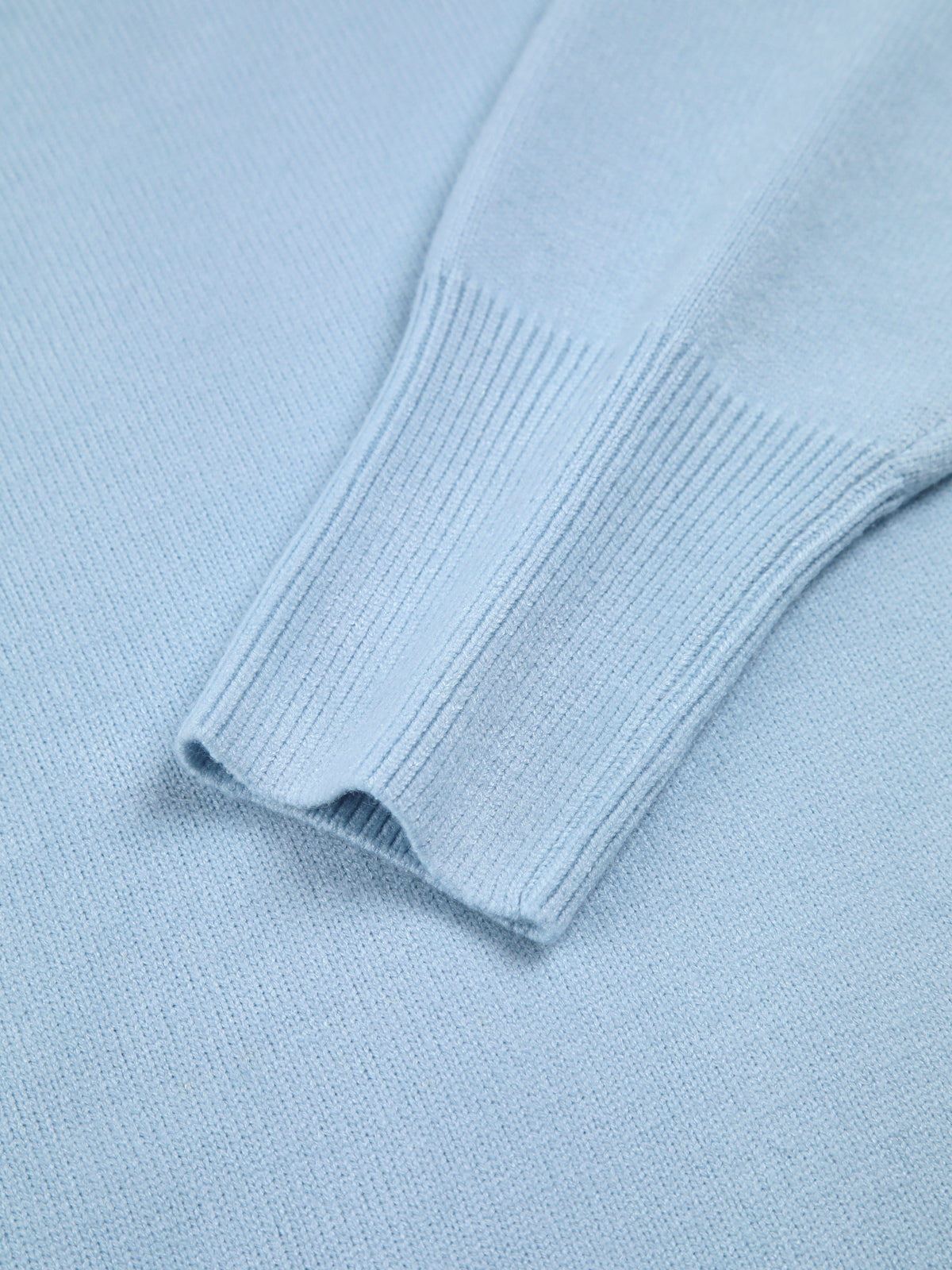 Turtleneck Long Sleeve Ribbed Oversized Sweater 6