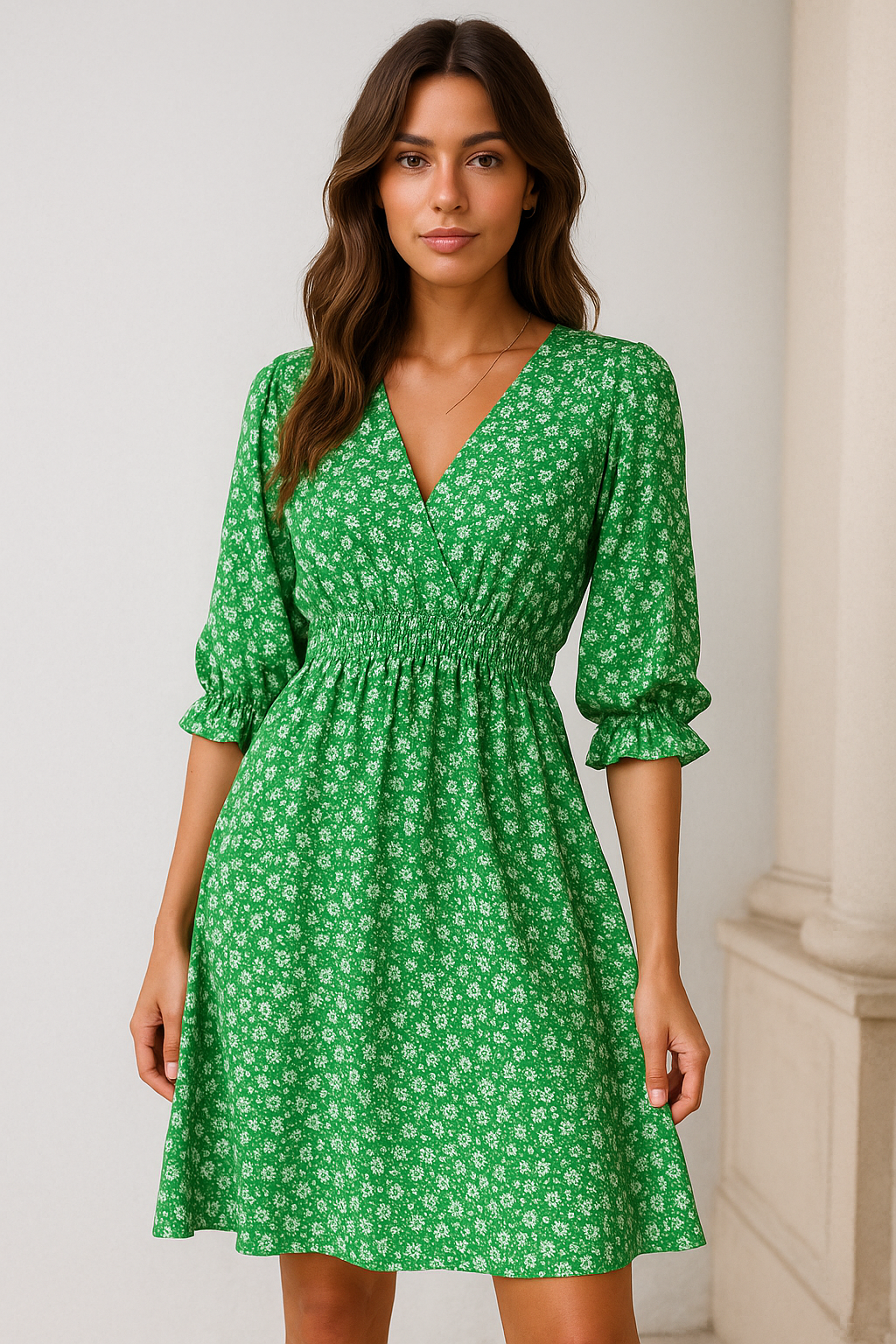 Floral Maxi Dress - View 3