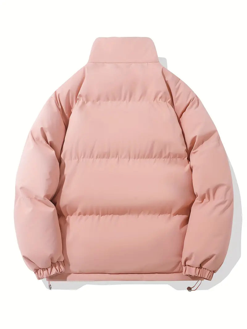Hooded Zip Front Puffer Jacket 2