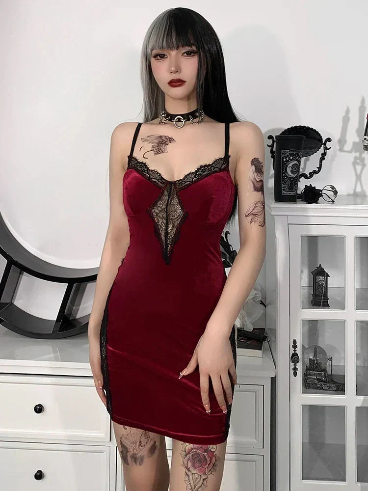 Faux Leather Halter Bustier Mini Dress - View 12