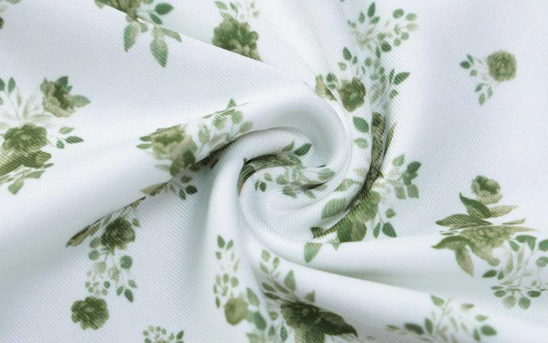 Sweetheart Neck Spaghetti Strap Floral Corset Mini Dress 23