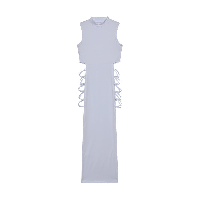 Romina Sleeveless Cut Out Maxi Dress - View 9