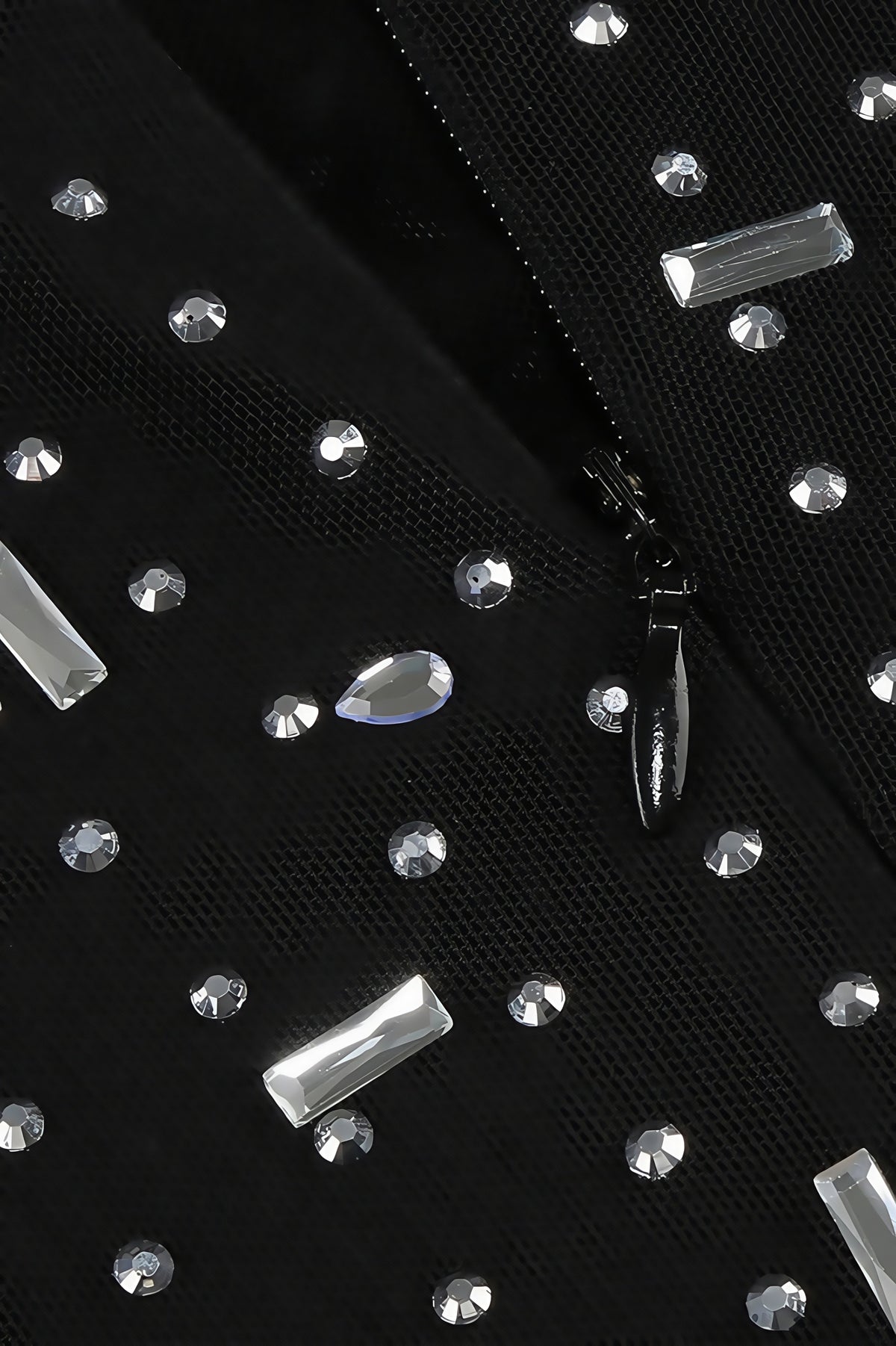 Roisea Long Sleeve Rhinestone Maxi Dress - View 7