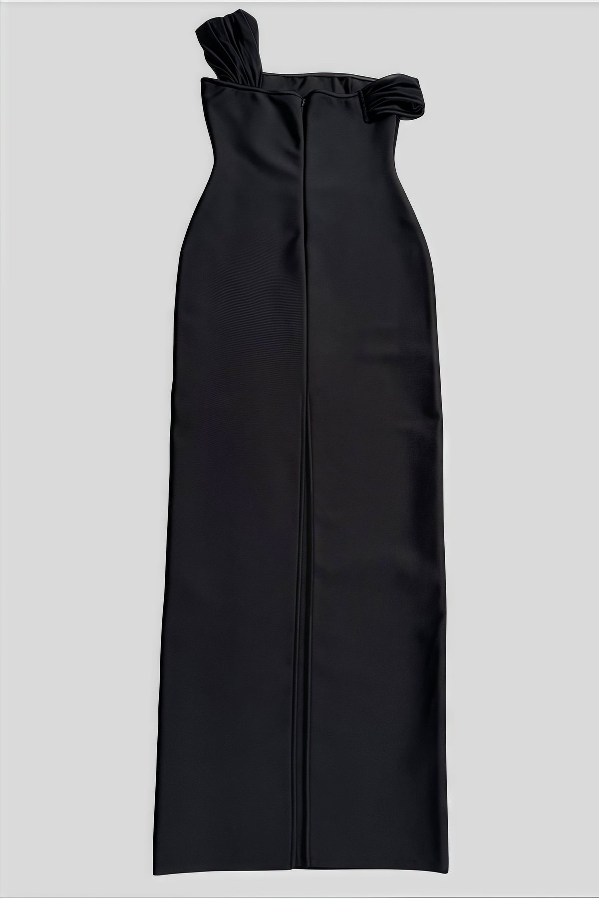 Rylihd One-Shoulder Mesh Rhinestones Maxi Dress - View 4