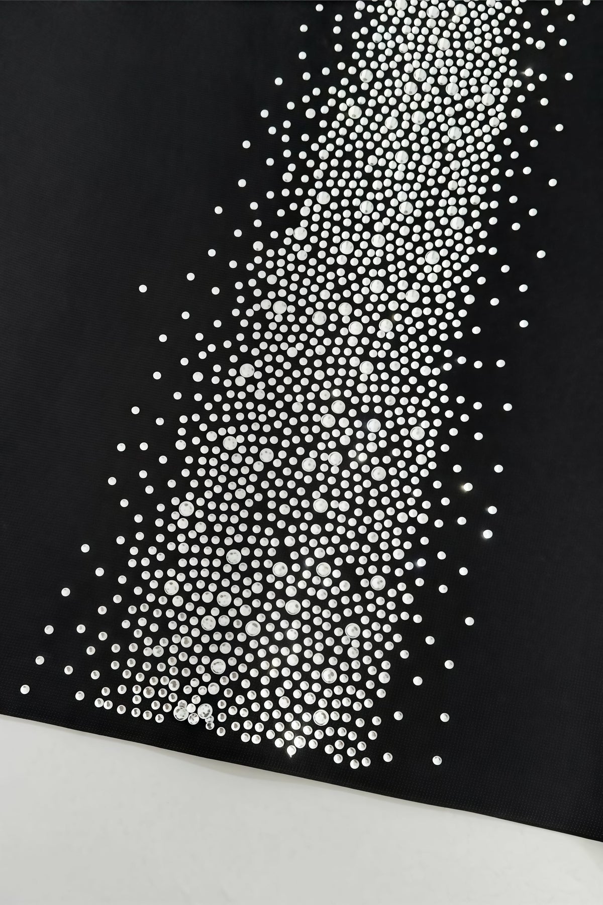 Rylihd One-Shoulder Mesh Rhinestones Maxi Dress - View 9