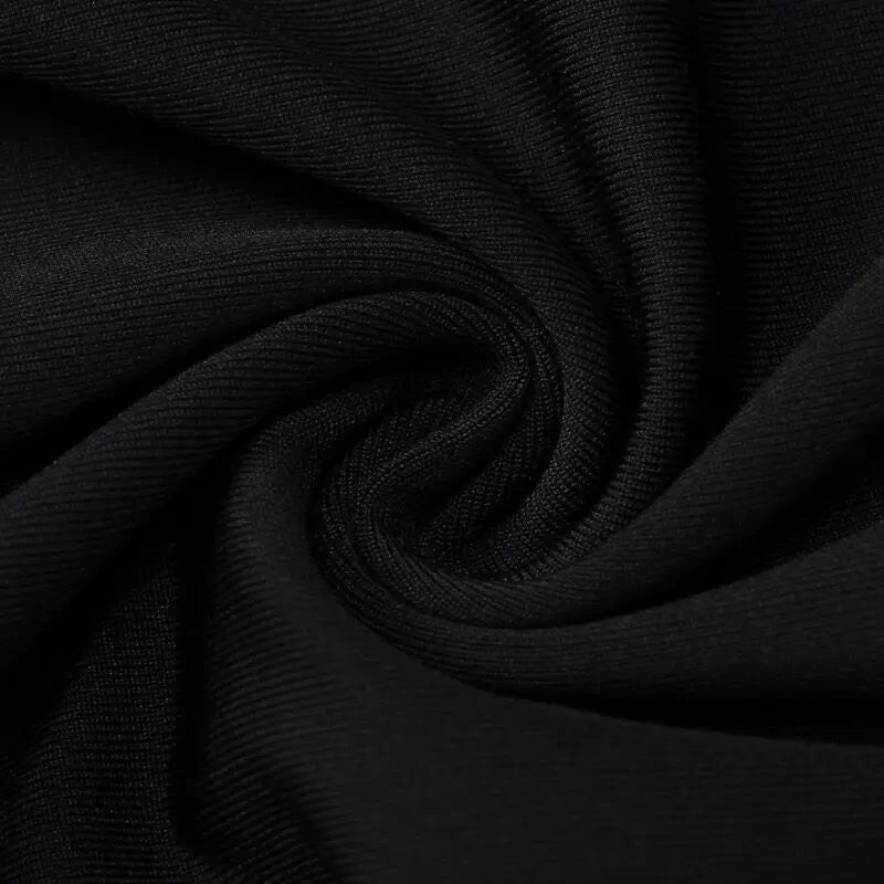 One Shoulder Cut Out Long Sleeve Bodycon Maxi Dress - View 2