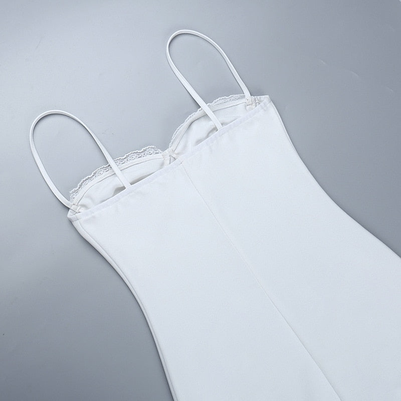 Fleur De Lys Crystal Embellished Bustier Mini Dress - View 10