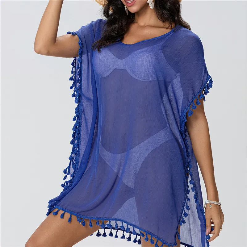 Tulle Sweetheart Neckline Tiered Maxi Dress - View 5