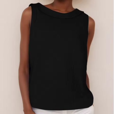 Roll Neck Sleeveless Shell Top 8