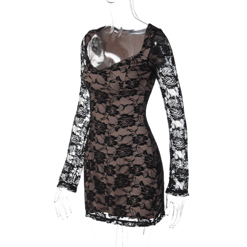 Lace Mini Dress