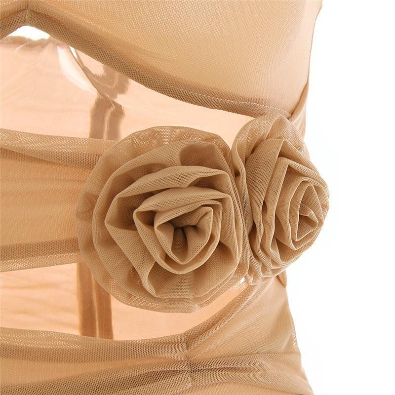 Giving All Of Me Cut Out Mesh Mini Dress - View 11