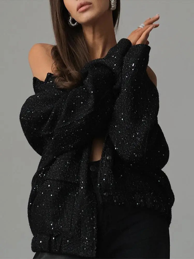 Black Zipper Bomber Short Coat