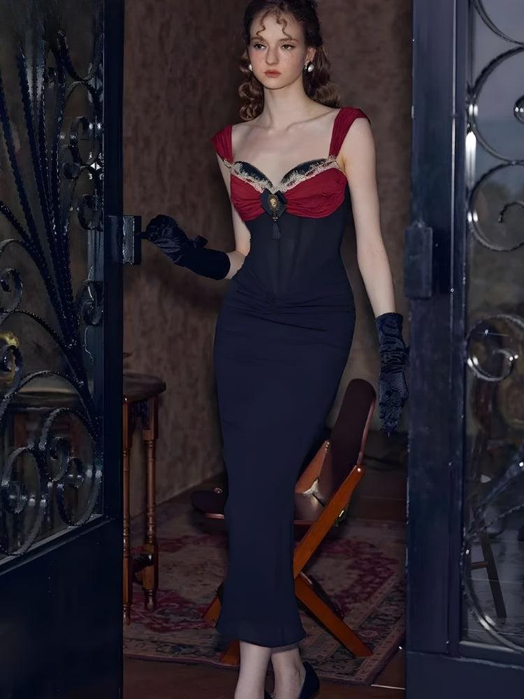 Sweetheart Neck Cap Sleeve Corset Ruched Bodycon Maxi Dress - View 2