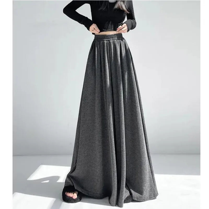Soft High Waist Wide Leg Pants