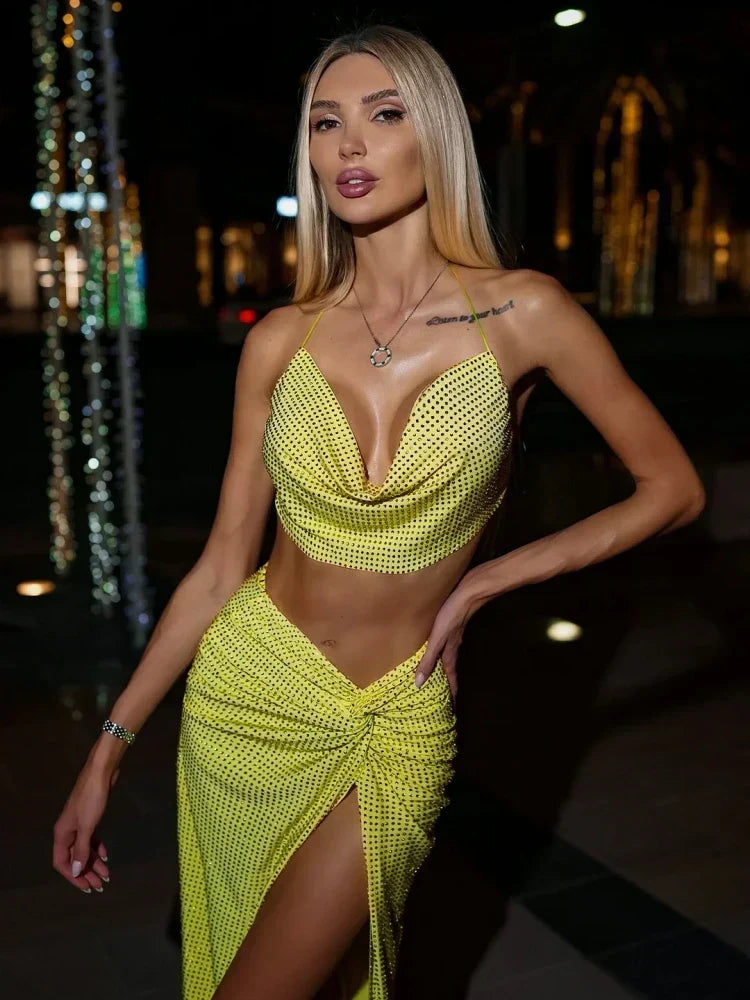 Cropped Party Dress