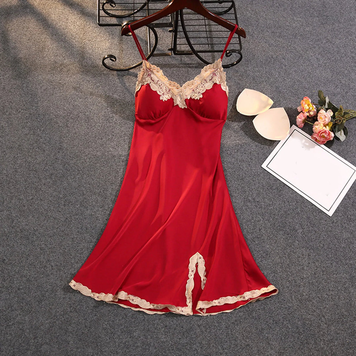 Summer V Neck Ruffle Short Sleeve Split Wrap Tie Waist Flowy Long Smocked Party Dress - View 8