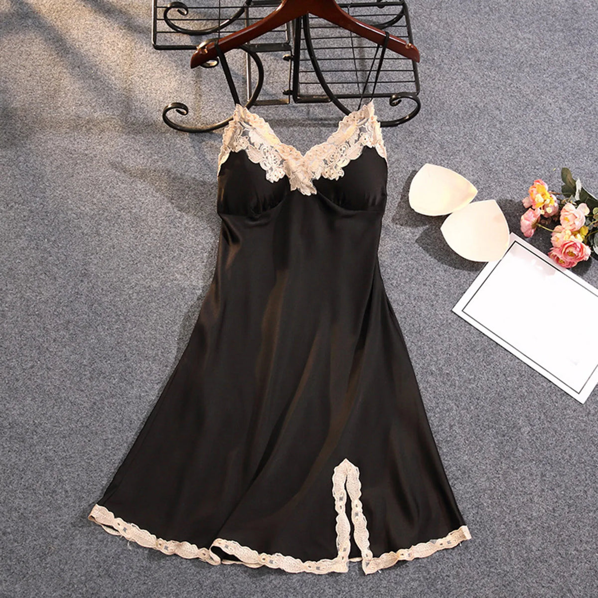 Summer V Neck Ruffle Short Sleeve Split Wrap Tie Waist Flowy Long Smocked Party Dress - View 11